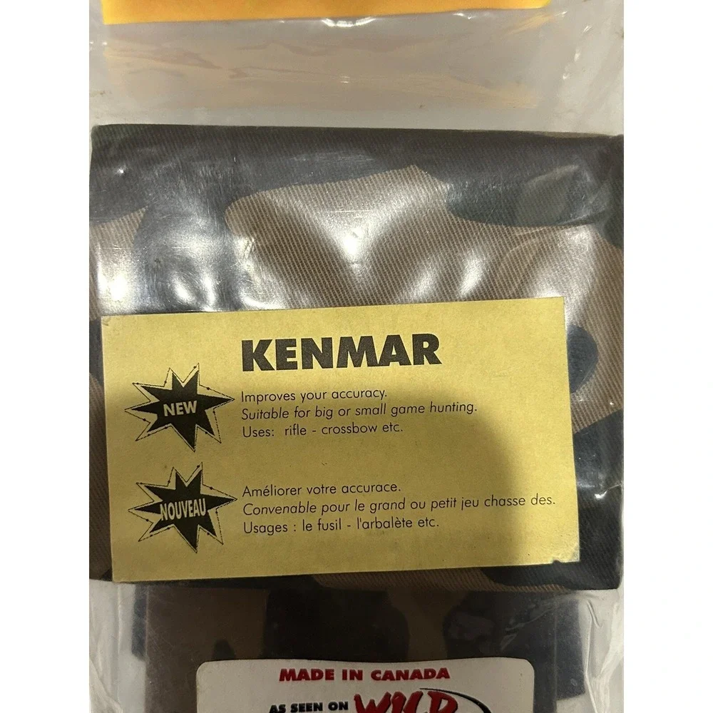 Kenmar Portable Arm Support Camouflage Shooting Hunting Wild TV Network New‎